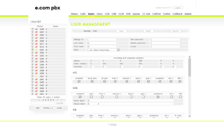 e.com pbx users