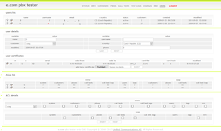 e.com pbx tester users