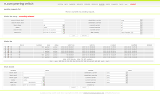 e.com peering switch blocks