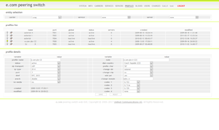 e.com peering switch profiles